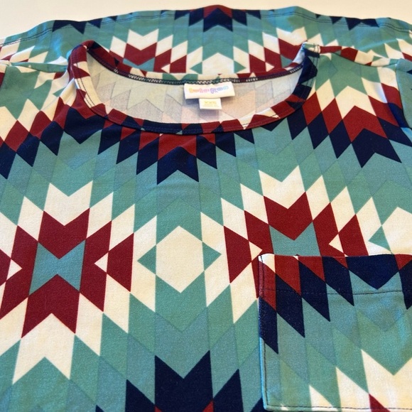 NWOT Lularoe Carly Dress, RARE Navajo Print, XXS - Picture 4 of 6